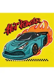 Malowanie po numerach - Wyścigi motorowe Kids 25x25cm