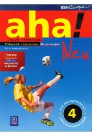 AHA NEU 4 Podręcznik z ćwiczeniami +CD rozszerzony - 2014