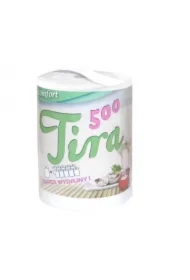 Ręcznik papierowy Tira 220mm/100mb biały 500 CORNER TIRA