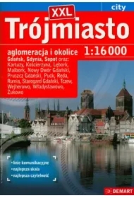Atlas miasta Trójmiasto +14 XXL 1:16 000