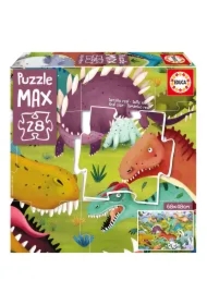 Puzzle 28 el. XL Dinozaury