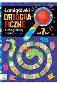 Łamigłówki ortograficzne z magiczną lupką od 7 lat
