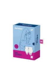 Feel Confident Menstrual Cup zestaw kubeczków menstruacyjnych Transparent