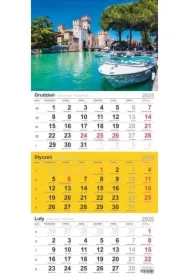 Kalendarz 2026 trójdzielny