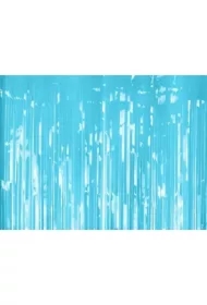 Kurtyna party jasny błękit 100x200cm