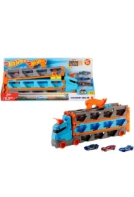 Hot Wheels. Ciężarówka Wyścigowy transporter 2w1