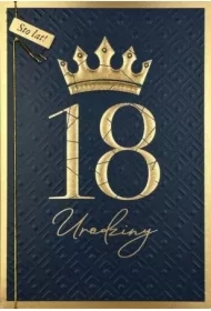 Karnet B6 Urodziny 18