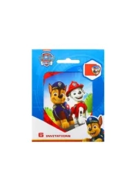 Zaproszenia z kopertami Paw Patrol