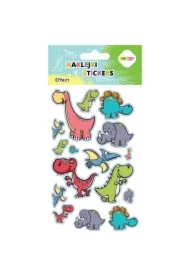 Naklejki Dino Baby 10x20cm HAPPY COLOR