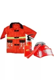 Strój strażaka z akcesoriami