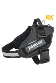 Szelki Julius-K9 IDC, 1/L: 63&ndash;85 cm/50 mm, czarny