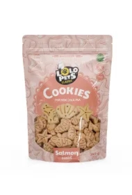 Ciastka dla psa z łososiem w folii doypack