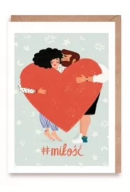 Kartka okolicznościowa Miłość