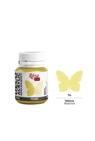 Farba akrylowa perłowa yellow 74 20ml