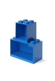 Zestaw półek LEGO BRICK 4 & BRICK 8 Niebieskie