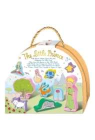 Zestaw drewnianych figurek do zabawy Mały Książę