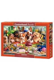 Puzzle 1000 el. Puppies Dessert