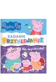 Peppa Pig. Zadanie Przyklejanie. Na wycieczkę!