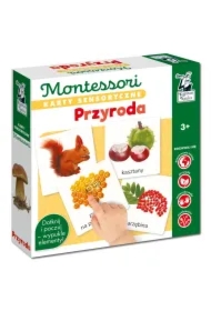 Przyroda. Montessori. Karty sensoryczne. Kapitan Nauka