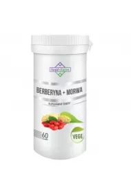 Berberyna + morwa biała ekstrakt (300 mg + 300 mg) - suplement diety