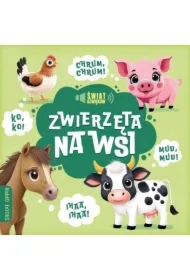 Książeczka kartonowa zwierzęta na wsi