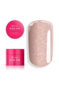 Base One Buldier Gel żel budujący do paznokci Shimmer Peach