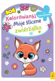 Kolorowanka z wykrojnikiem Moje śliczne zwierzątko