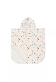 Poncho dla dzieci z filtrem UV80 Splash & Fun Deski surfingowe sea salt