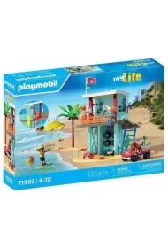 Playmobil My Life Wieża ratownicza i plażowy samochód buggy 71903