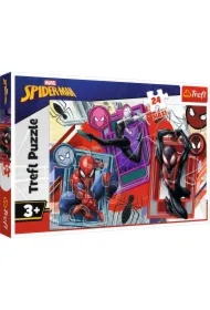 Puzzle 24 el. Maxi Pajęcze zmysły