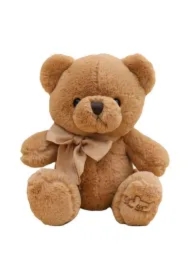 Maskotka przytulanka miś z kokardką 40cm