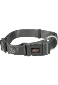 Obroża Premium, L- XL: 40-65 cm/25 mm, grafit