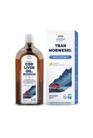 Tran Norweski 1000 mg cytrynowy Suplement diety
