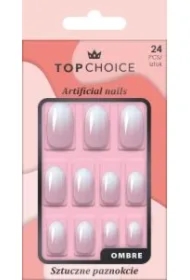Sztuczne paznokcie ombre owalne