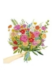 Karnet KW Pęk Kwiatów