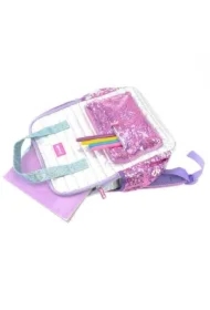 Plecak Acolchada 38cm fiolet