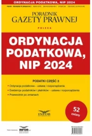 Ordynacja Podatkowa NIP 2024 Podatki Część 3