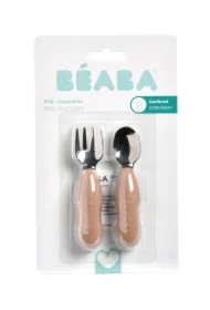 Zestaw pierwszych sztućców ze stali nierdzewnej Praline