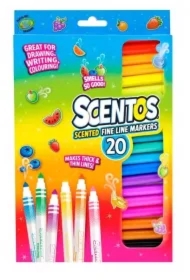Flamastry pachnące kolorowe 20 szt