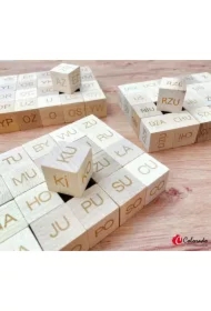  Pakiet: Klocki edu. - sylaby otwarte, zamknięte...