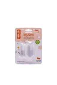 Silikonowa szczoteczka do zębów dla niemowląt, 4-12 mies.