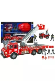 Straż pożarna z quadem i kaskiem