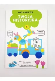 400 naklejek. Twoja historyjka 4+ (zielona)