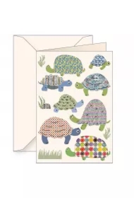 Karnet B6 z kopertą Żółwie