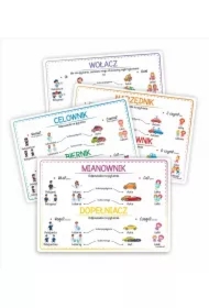 Plansze edukacyjne A4 - Przypadki 4 karty