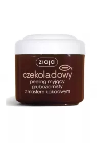 Masło Kakaowe czekoladowy peeling myjący gruboziarnisty