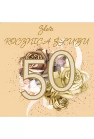 Karnet Swarovski kwadrat CL4412 Rocznica Ślubu 50