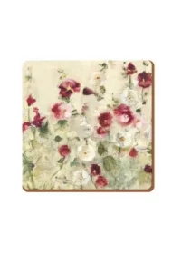 Podkładki pod kubek małe Makowa łąka 4 szt