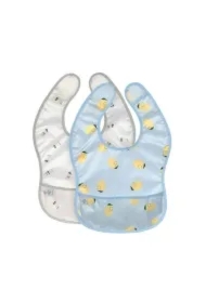 Zestaw śliniaków wodoodpornych 6 m+ Happy Fruits Lemon