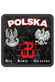 Podkładki pod kubek Patriotyczne, zestaw 2 szt